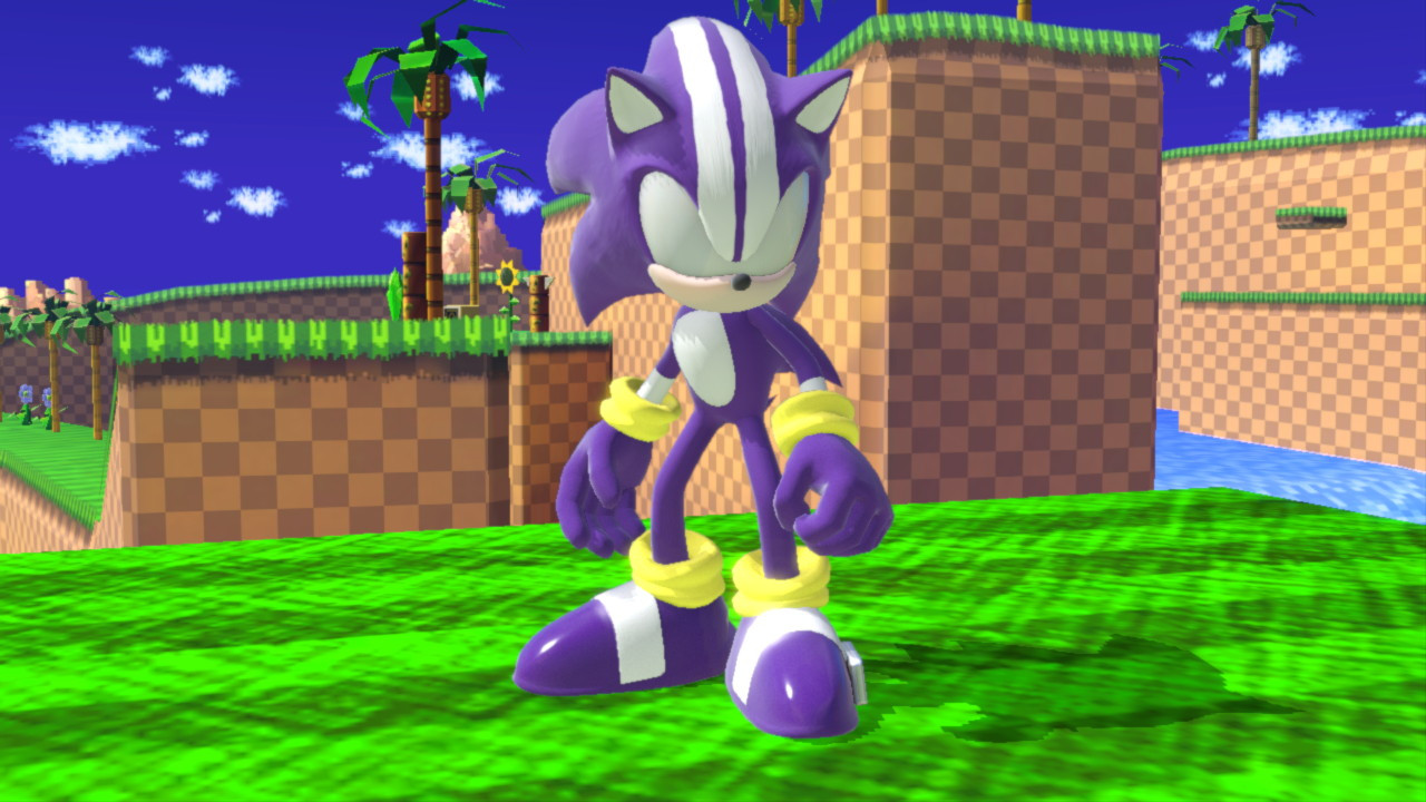 Darkspine Sonic Skin (W.I.P) [Super Smash Flash 2] [Works In Progress]