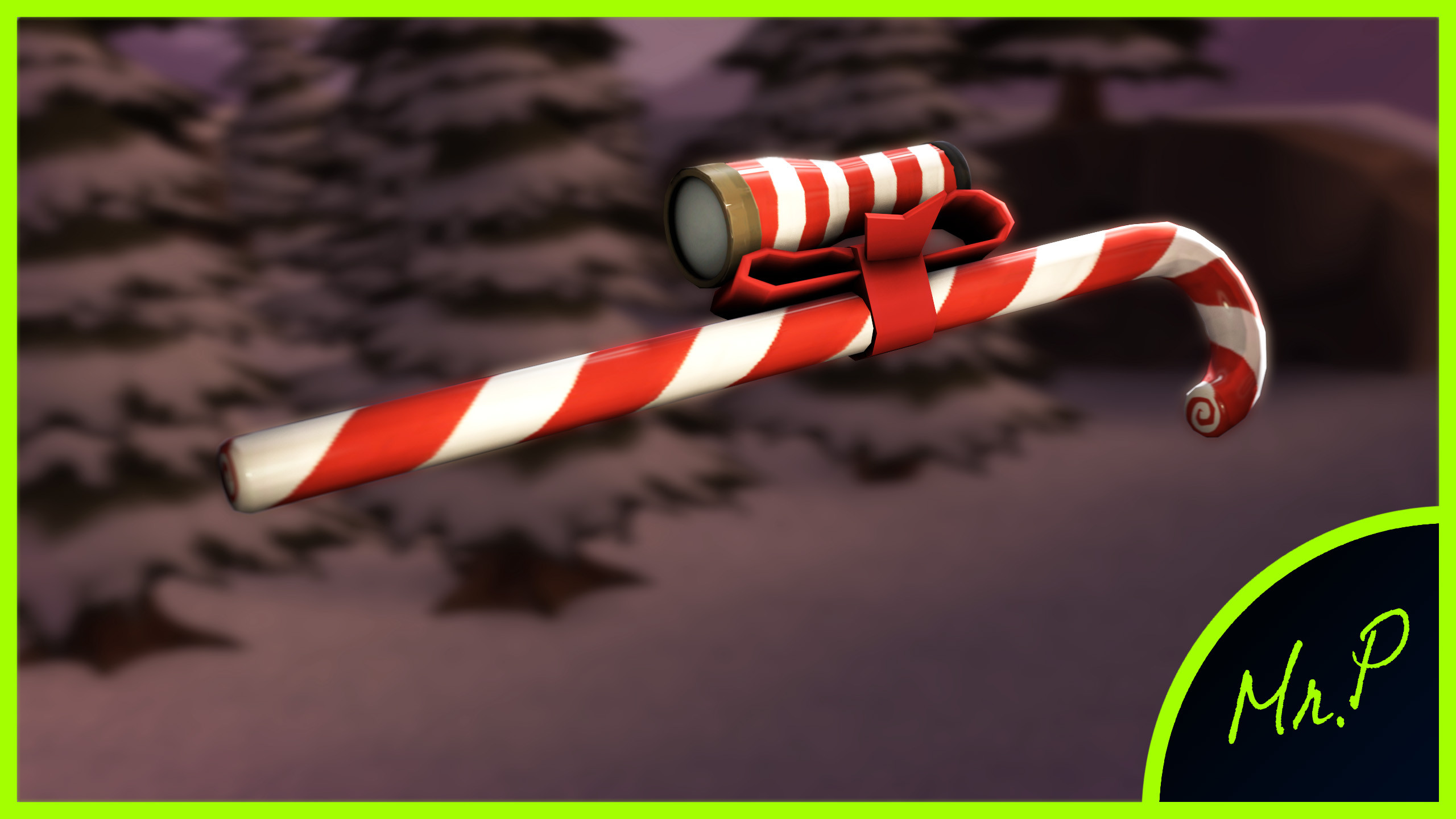 Candy Cane Sniper [Team Fortress 2] [Mods]
