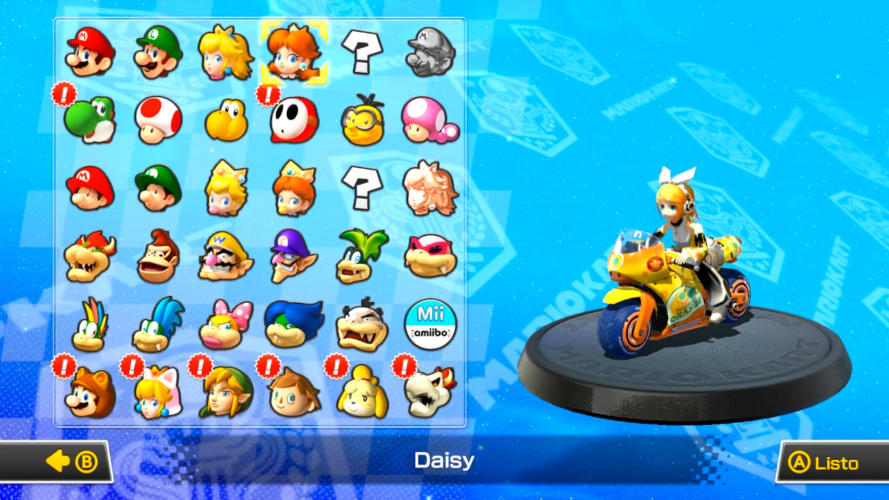 Kagamine Rin (append) [mario Kart 8] [mods]