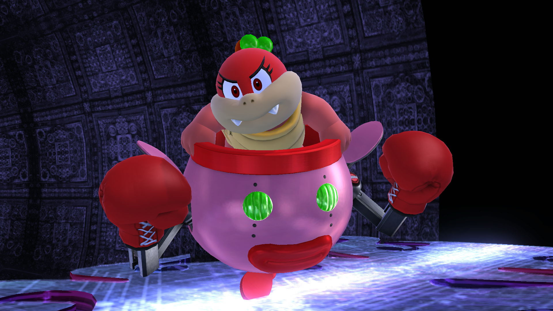 Pom Pom over Bowser Jr [Super Smash Bros. (Wii U)] [Mods]