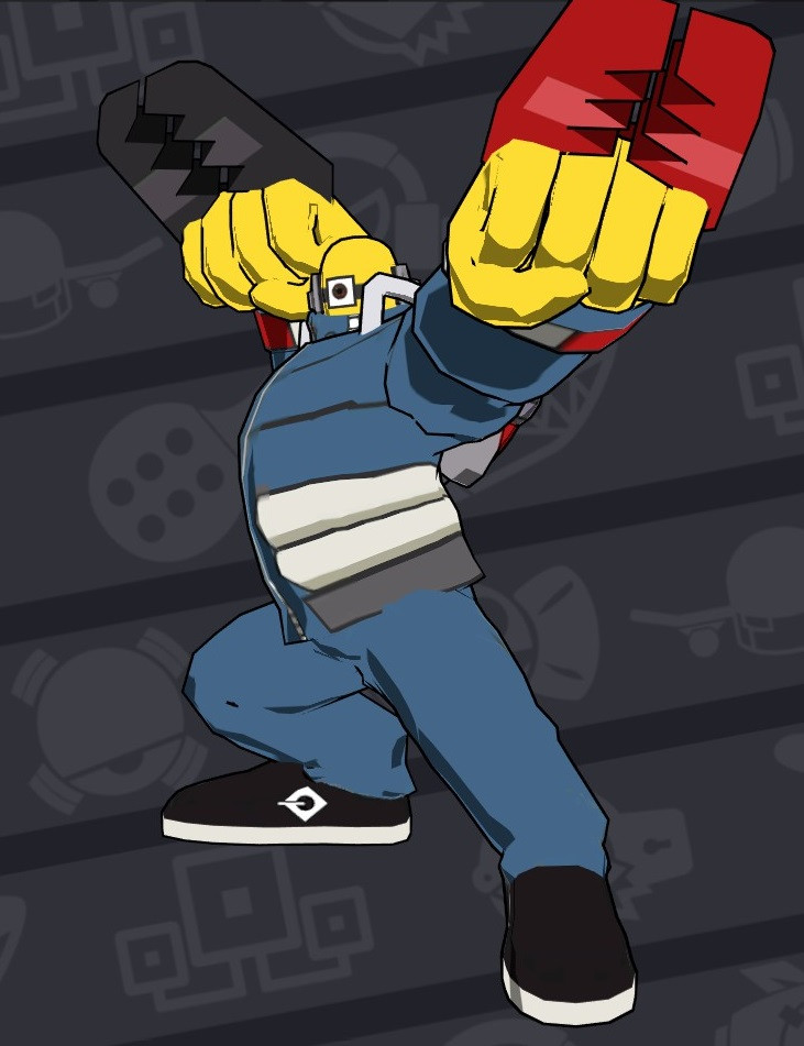 Minion Grid (Without Mouth) Mod for Lethal League Blaze | LLB Mods