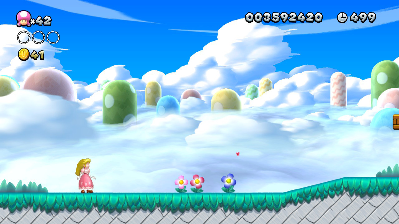 Playable Princess Peach [New Super Mario Bros. U Deluxe] [Mods]