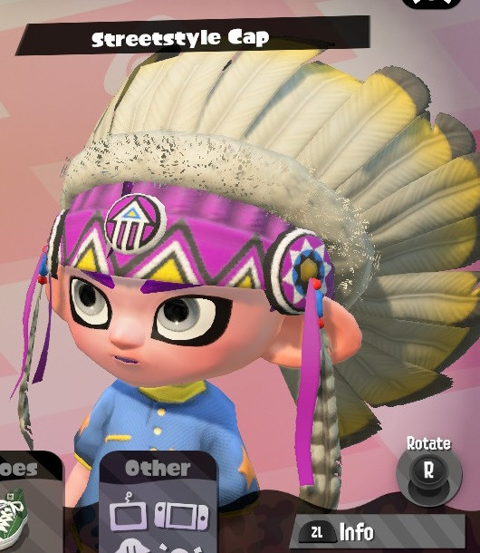 Warrior Headdress Splatoon 2 Mods