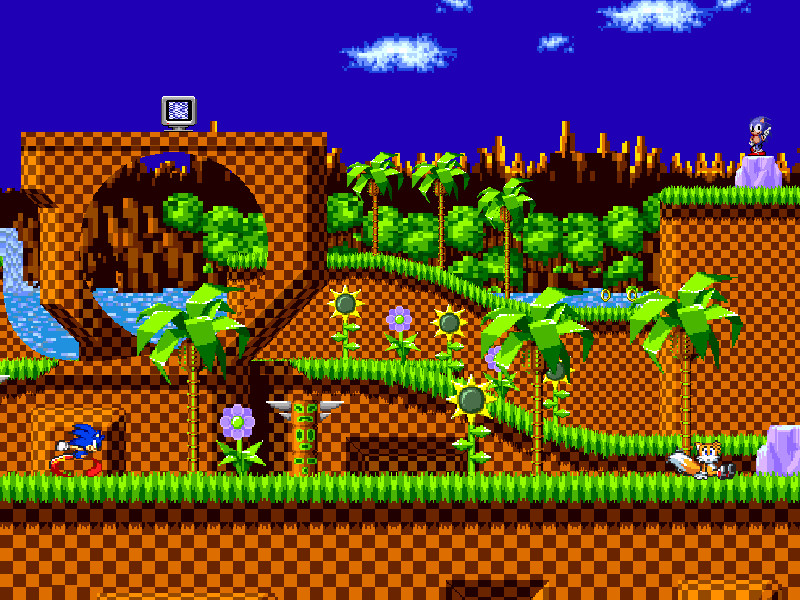 Stage - Green Hill Zone [1.1] - [ RELEASES ] - Mugen Free For All