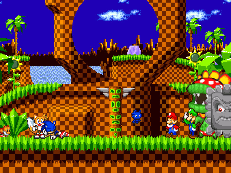 Stage - Green Hill Zone [1.1] - [ RELEASES ] - Mugen Free For All