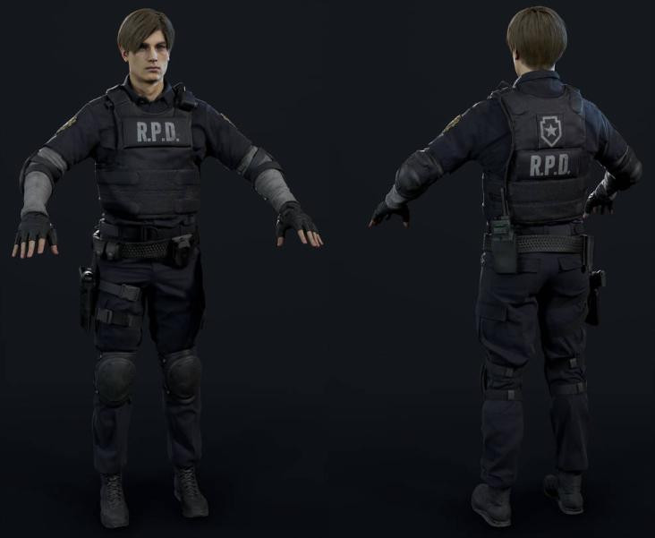 RE2 Remake: These Might be the Models for Leon and Claire - Rely