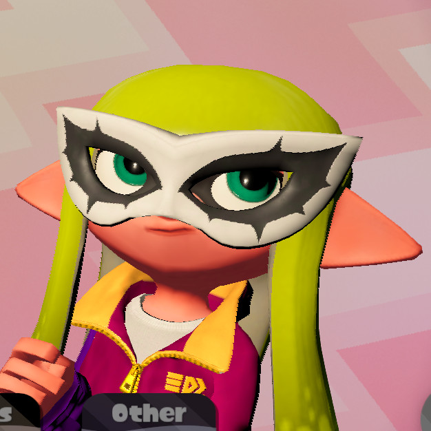 Joker S Mask Persona 5 Splatoon 2 Mods