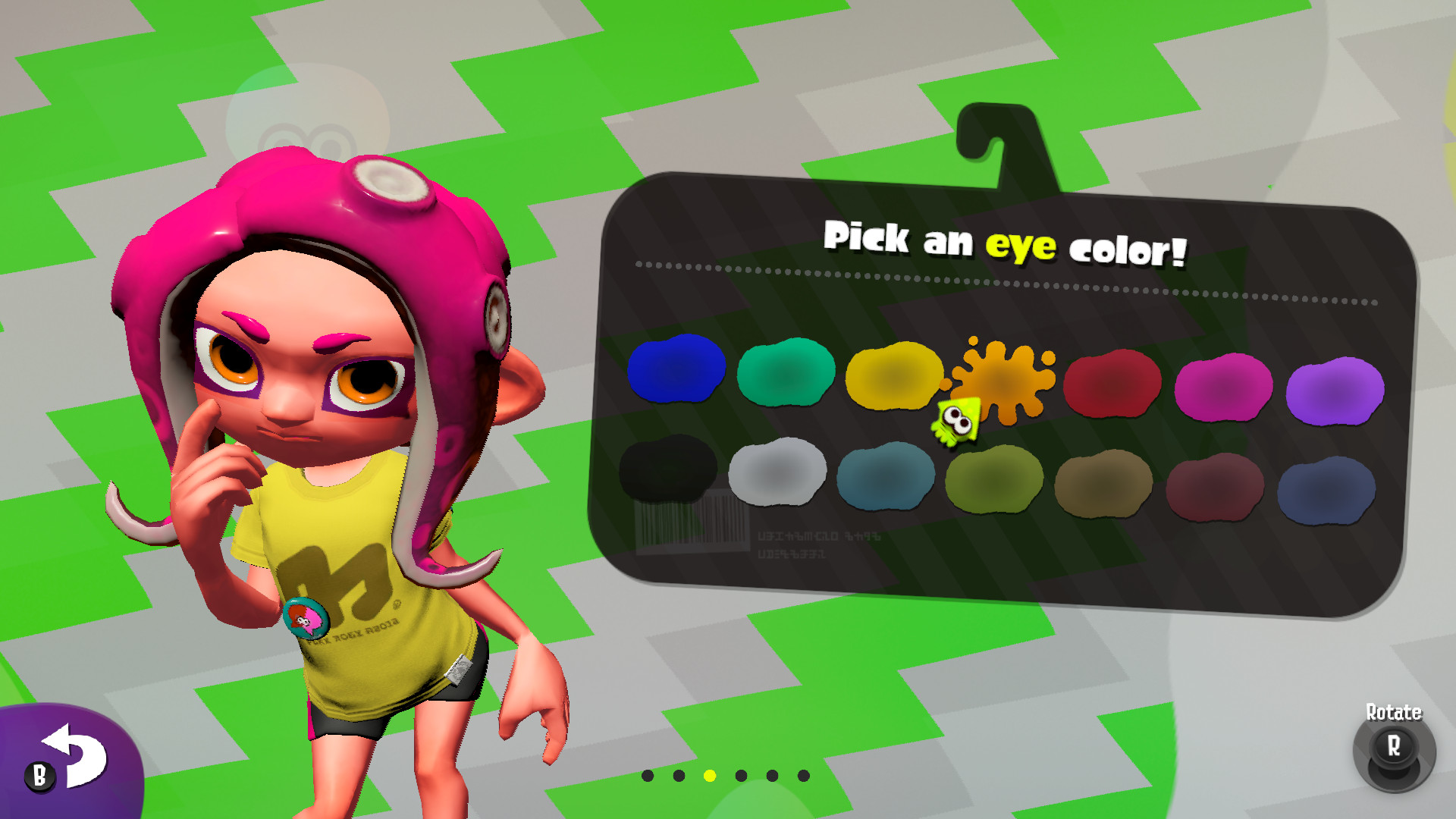 Female Octoling Rival Eyeliner Mod for Splatoon 2 | Splatoon 2 Mods