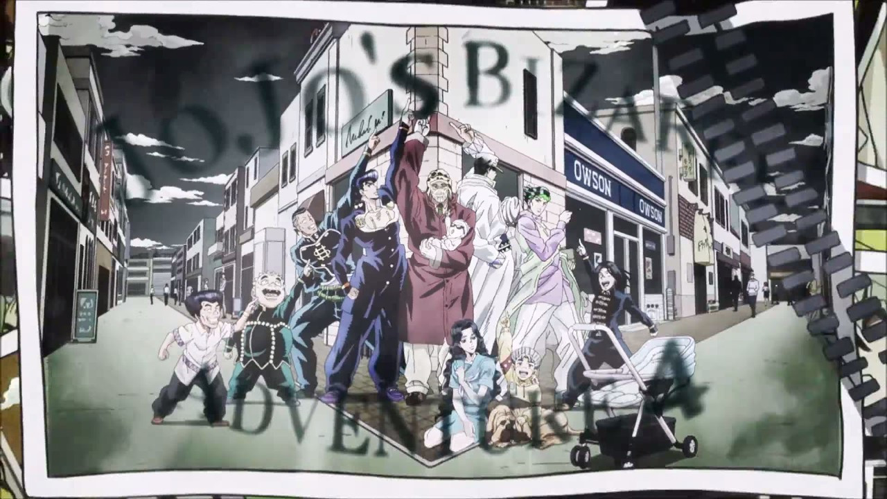 JJBA Chase Intro