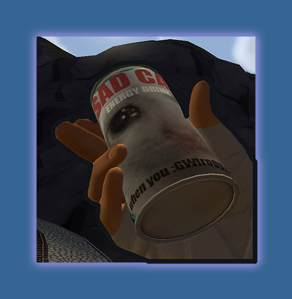 Sad Cat Energy Drink