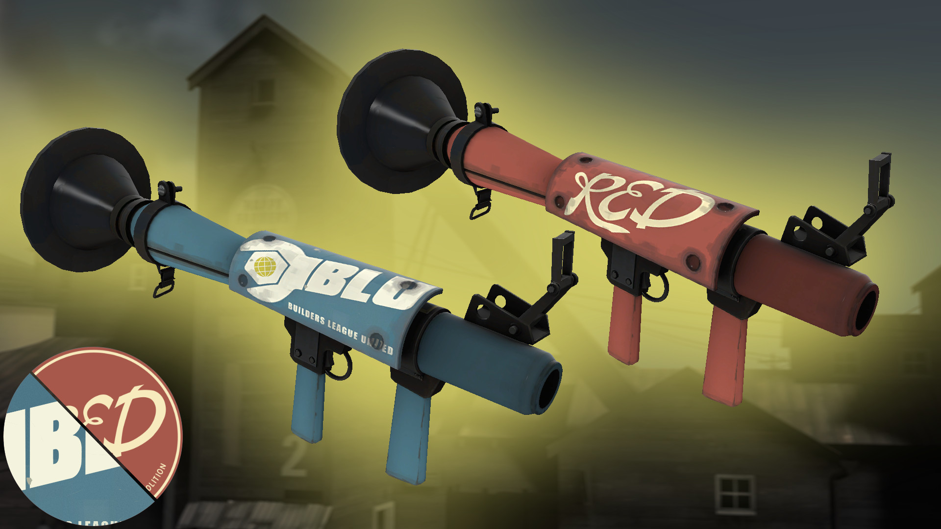 Teamthemed Rocketlauncher (REBORN)
