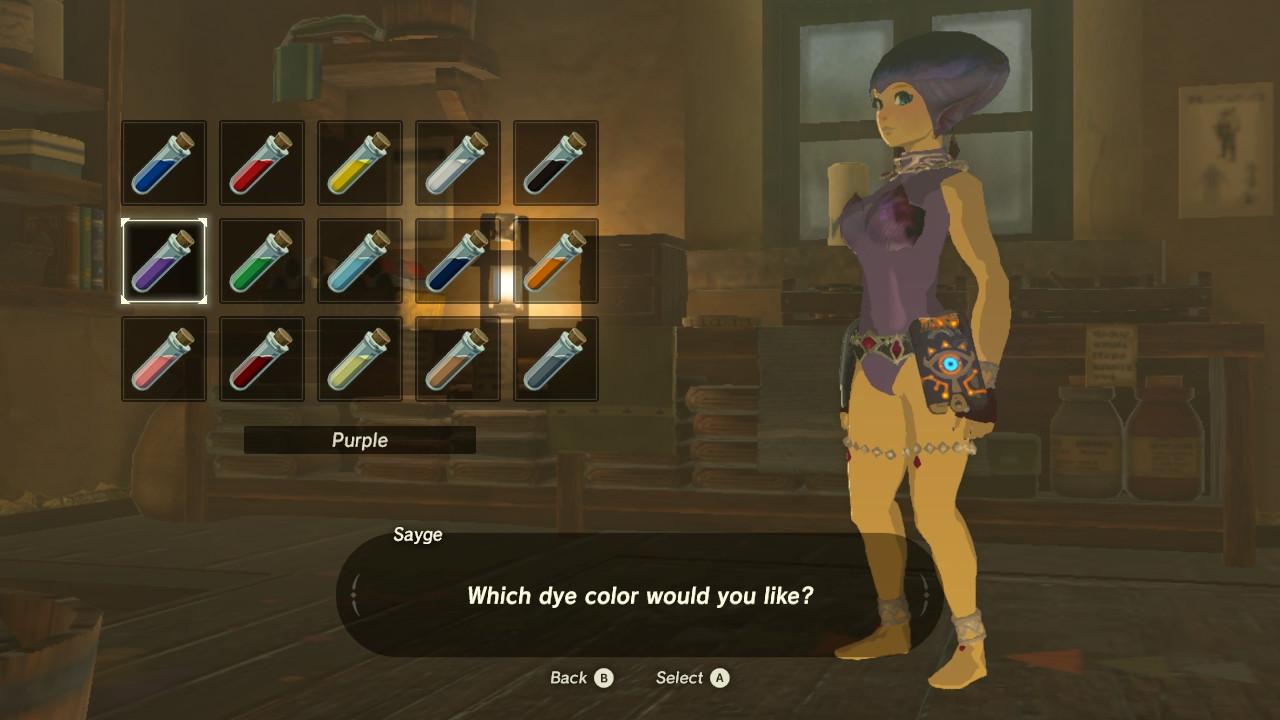 Ruto Themed Swimsuit for Linkle [The Legend of Zelda Breath of the
