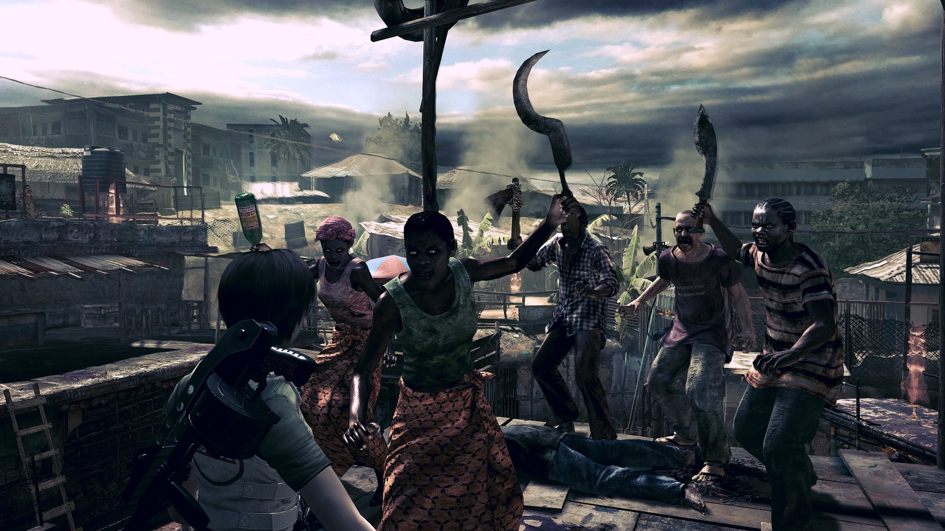 Resident Evil 5/Sheva, 1920x1080 8xMSAA, No Hud, Mods 1080p…