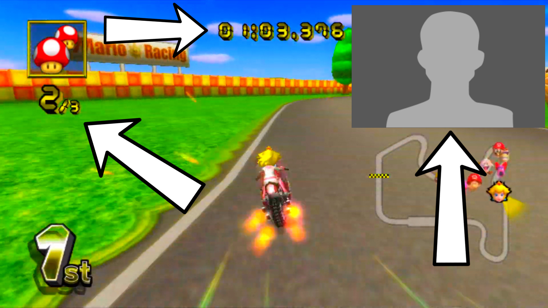 Content Creator Hud Mario Kart Wii Mods 3858