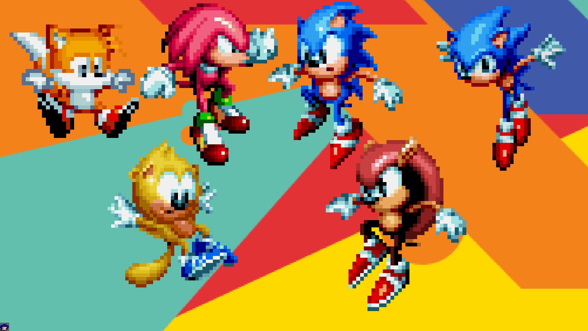 Downgraded Super Sonic [Sonic Mania] [Mods]
