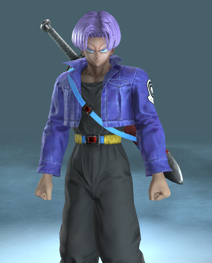 DBZ Trunks Anime Re-Color Mod for Jump Force | JF Mods