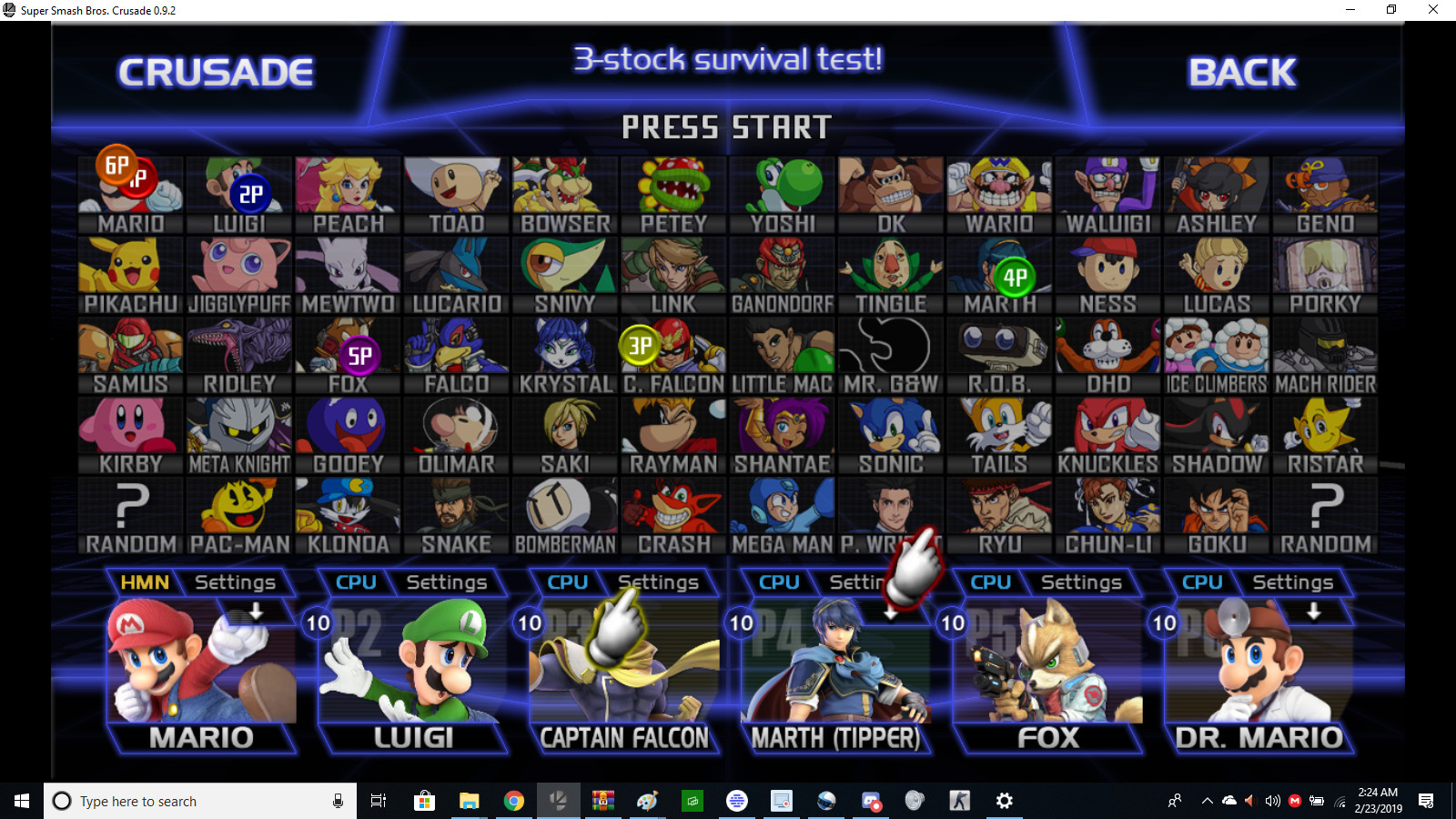 SsbU Skins [Super Smash Bros. Crusade] [Mods]