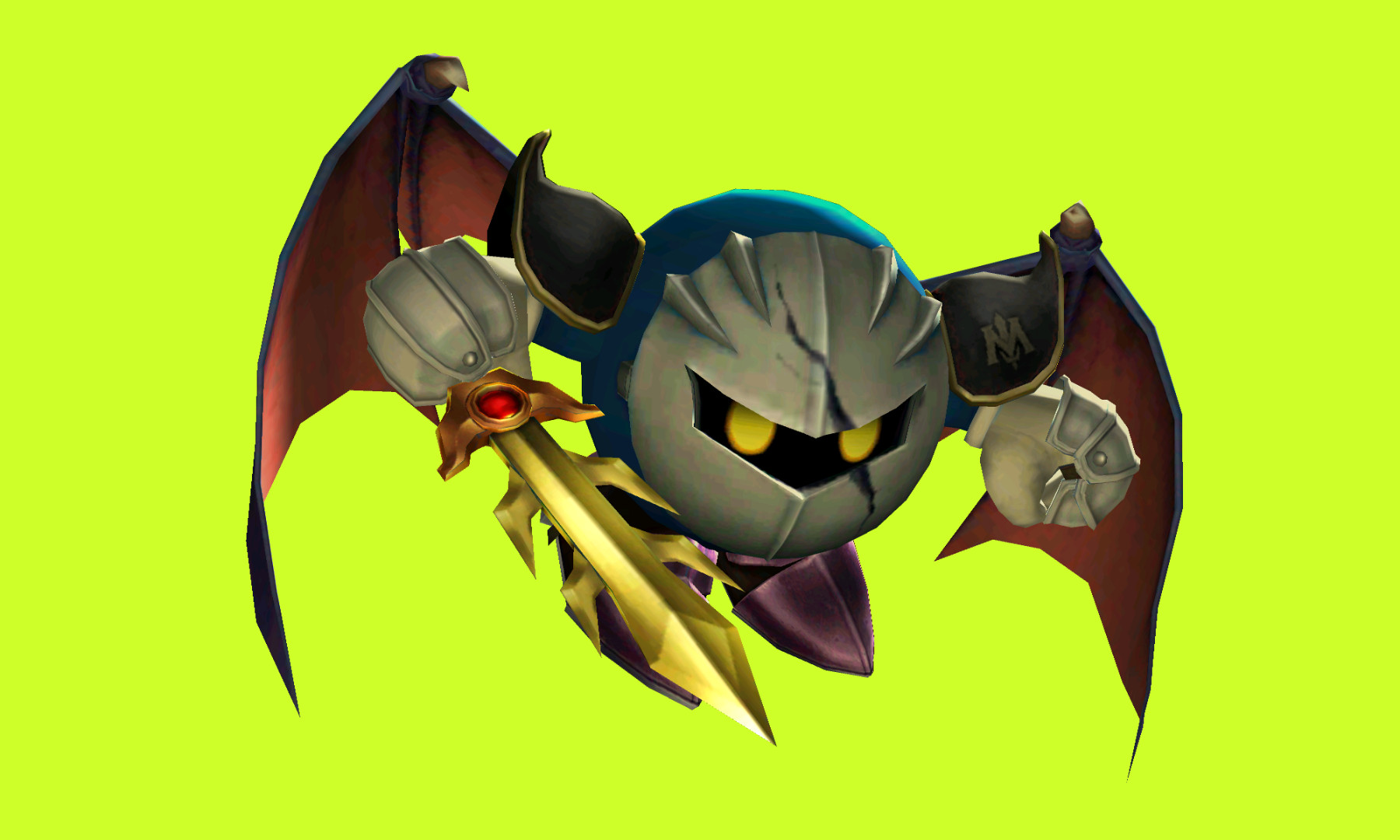 Battle Damage Meta Knight V2.1 [super Smash Bros. (3ds)] [mods]