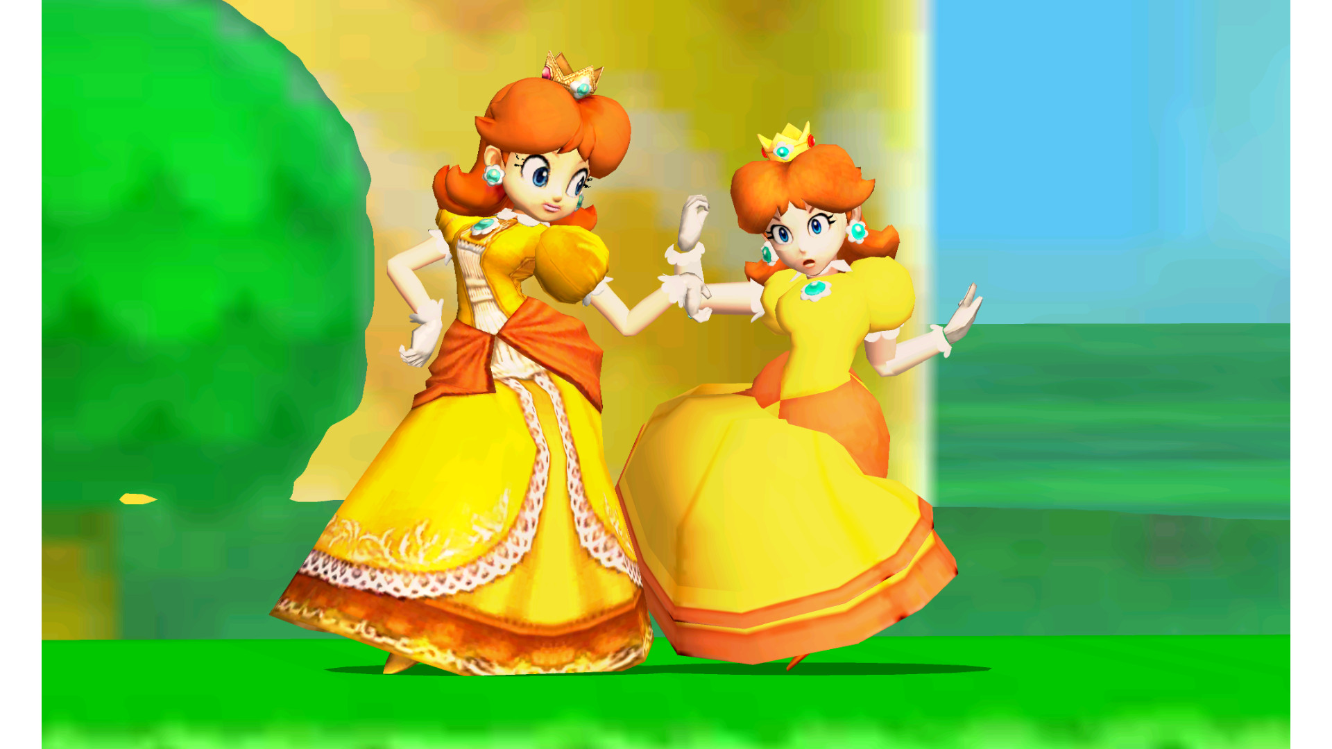 Princess Daisy over Peach V3 [Super Smash Bros. (3DS)] [Mods]