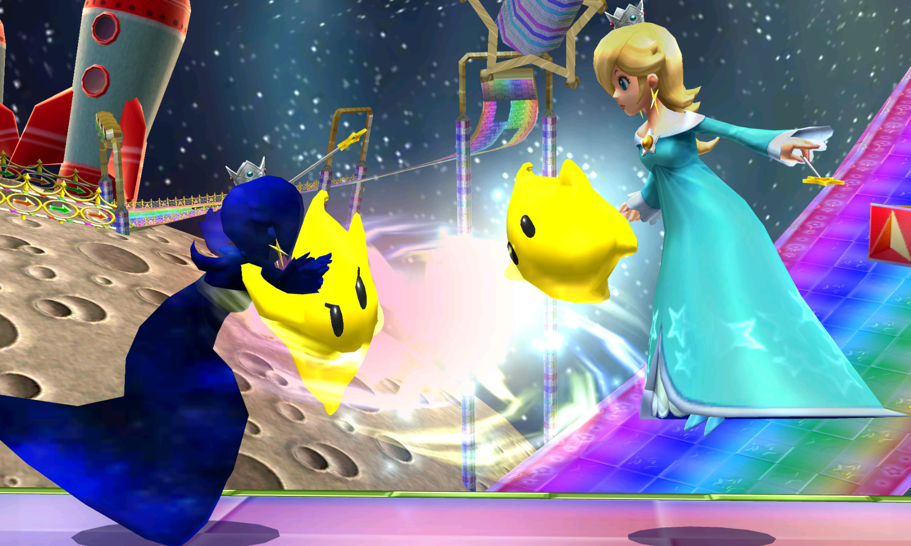 Cosmic Spirit Rosalina V2 [Super Smash Bros. (3DS)] [Mods]