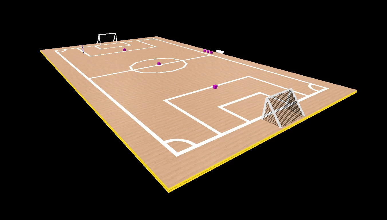 Indoor Football Field For Jailbreak