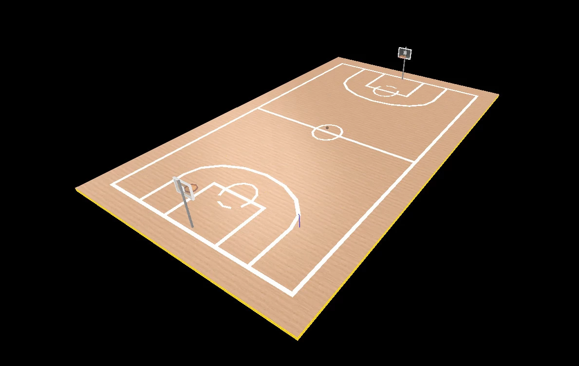 Indoor Basketball Field