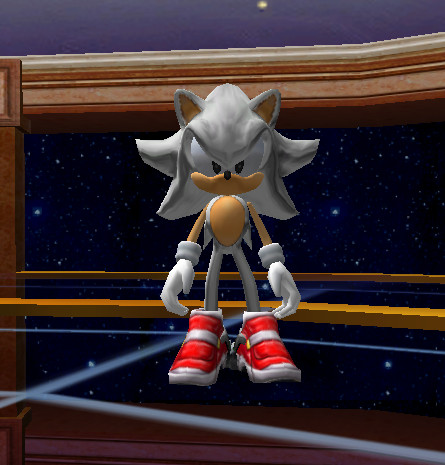 Hyper Sonic in Sonic Adventure 