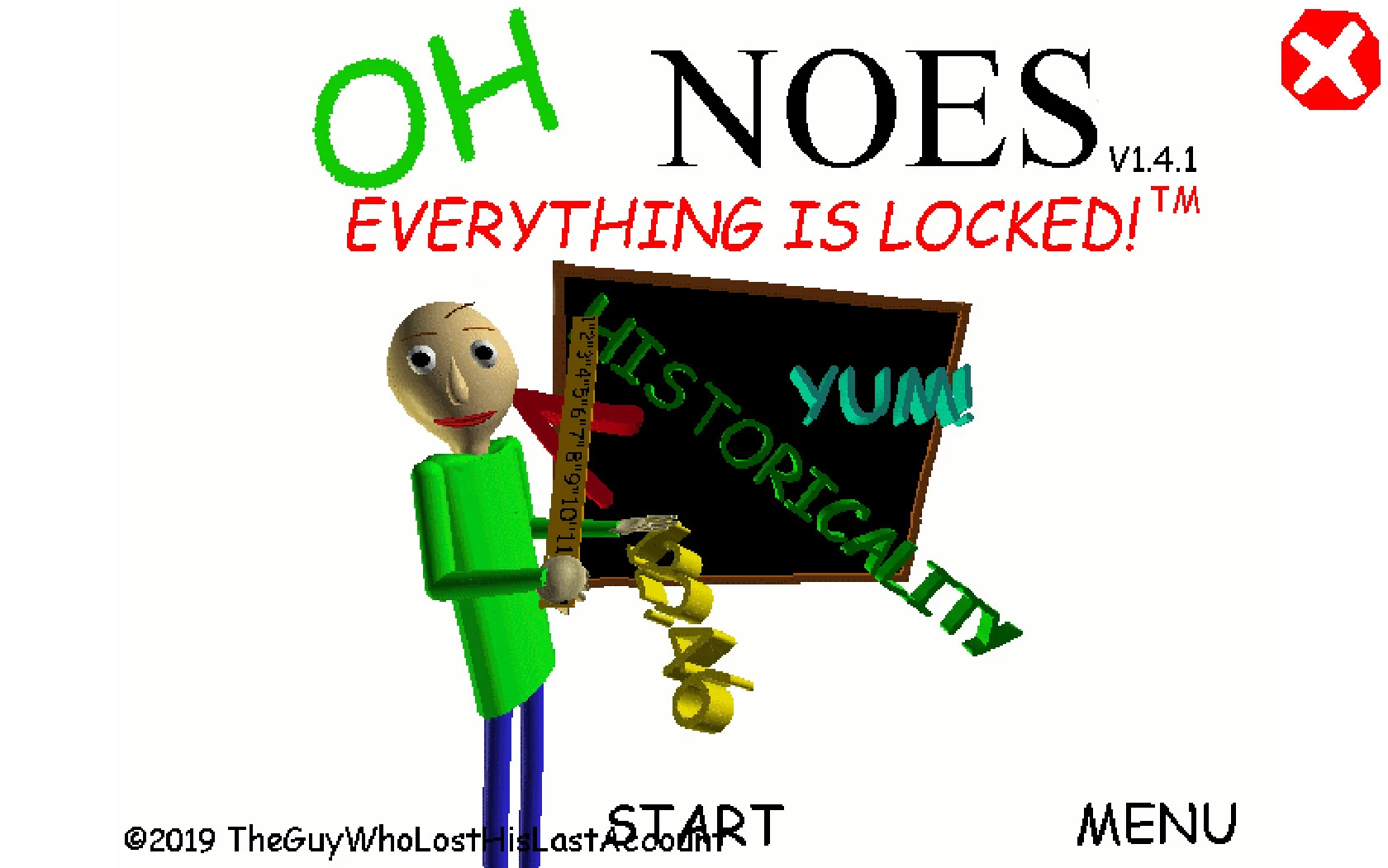 Oh Noes Everything Is Locked Not A Joke Mod Baldi S Basics Mods - roblox baldi map uncopylocked