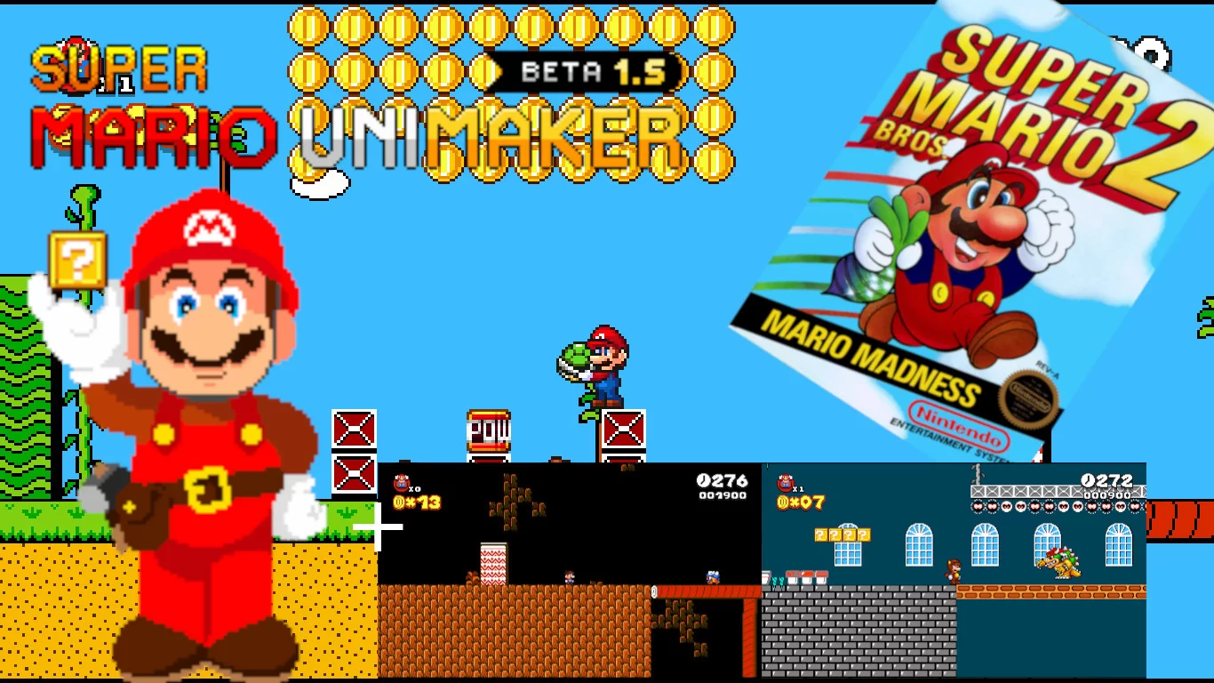 PS Vita Release: Super Mario Unimaker 1.2.3.4 (Super Mario level design) 