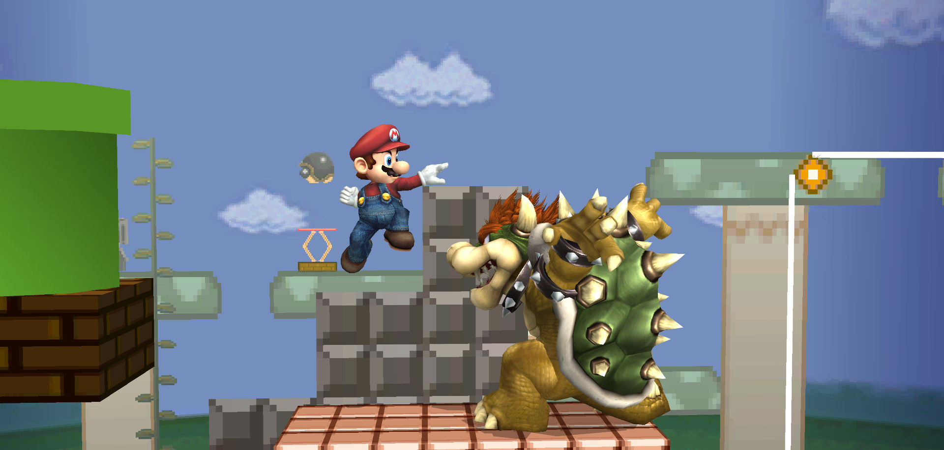 Mushroom Kingdom 64 Upgrades + Plant [Super Smash Bros. Brawl] [Mods]