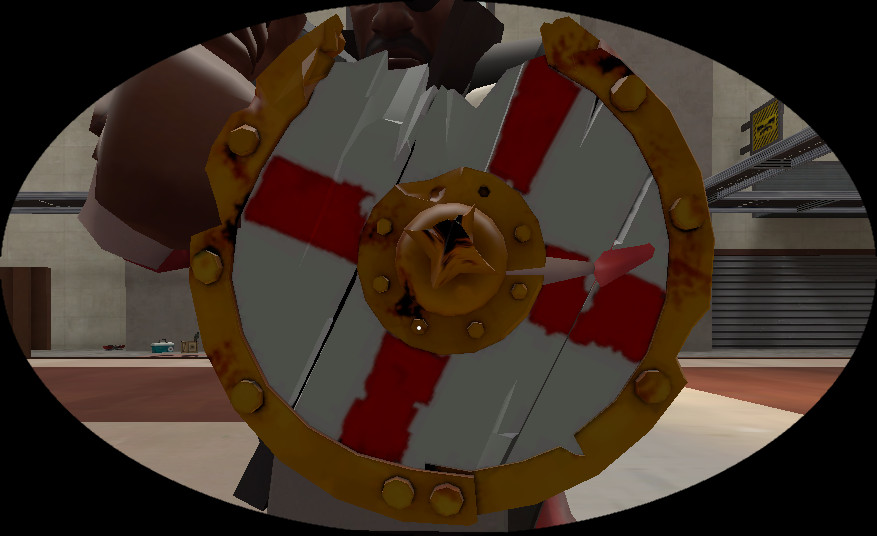 Crusader Themed Chargin'targe
