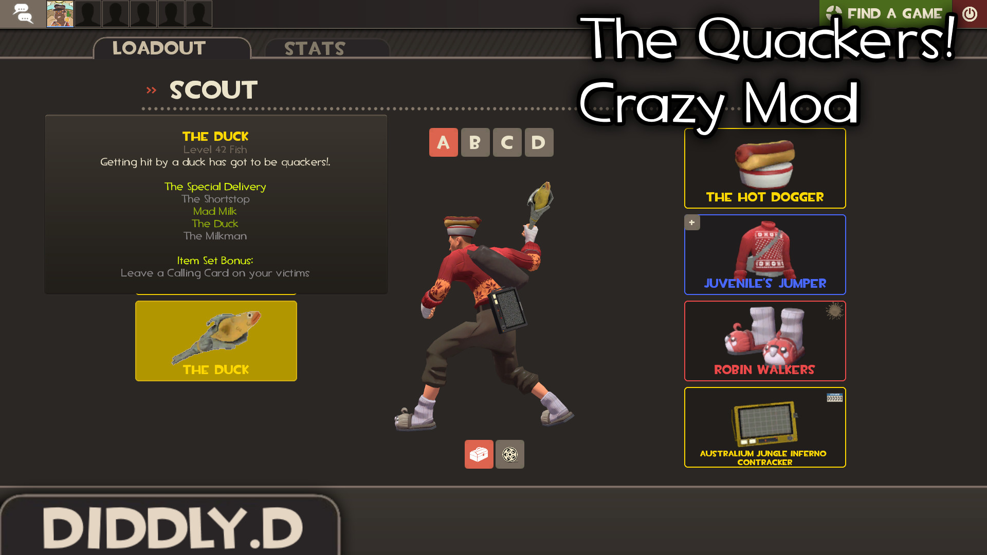 The Quackers Duck Mod!