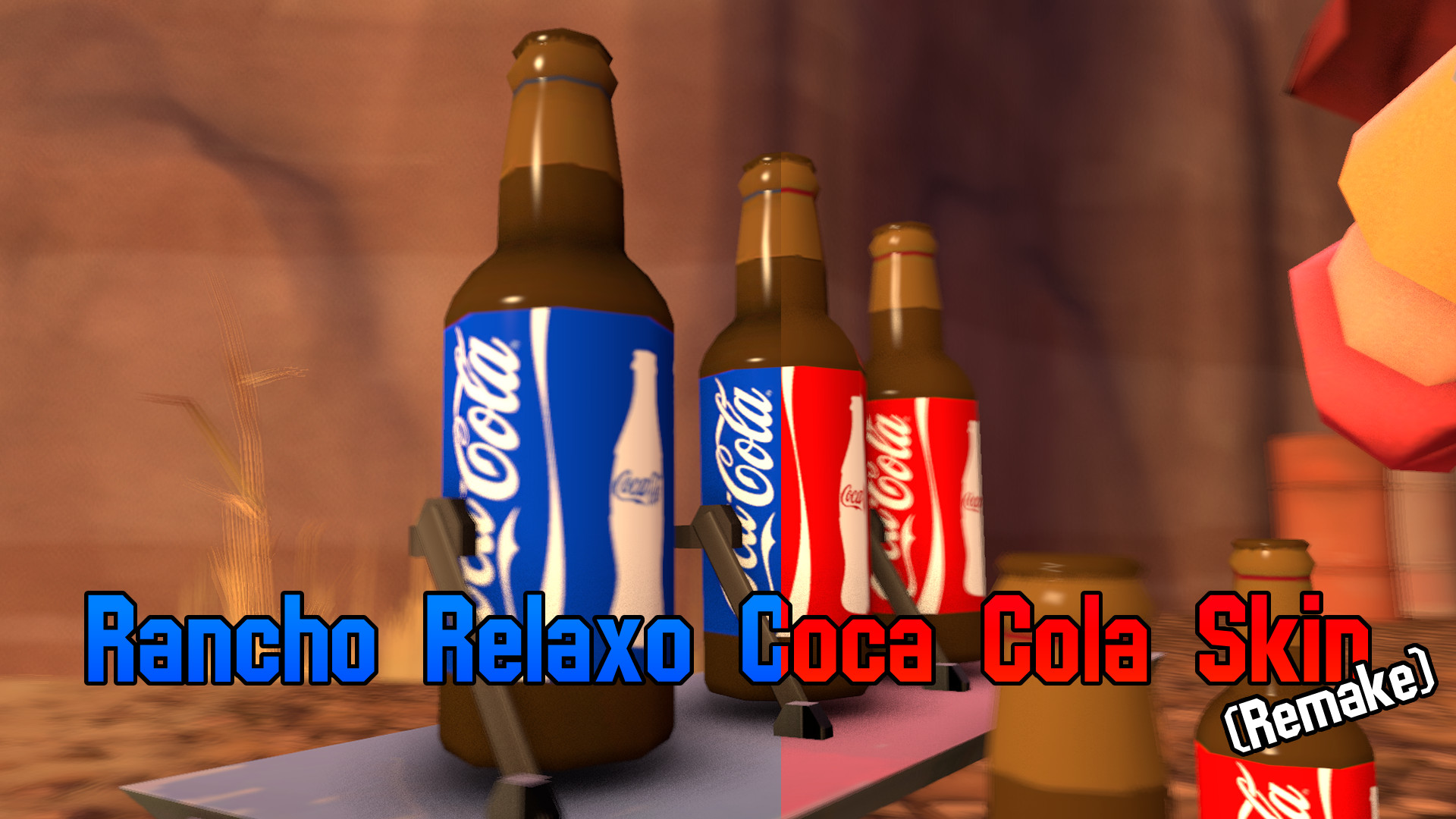 Rancho Relaxo Coca Cola Beer Bottles (Remake)
