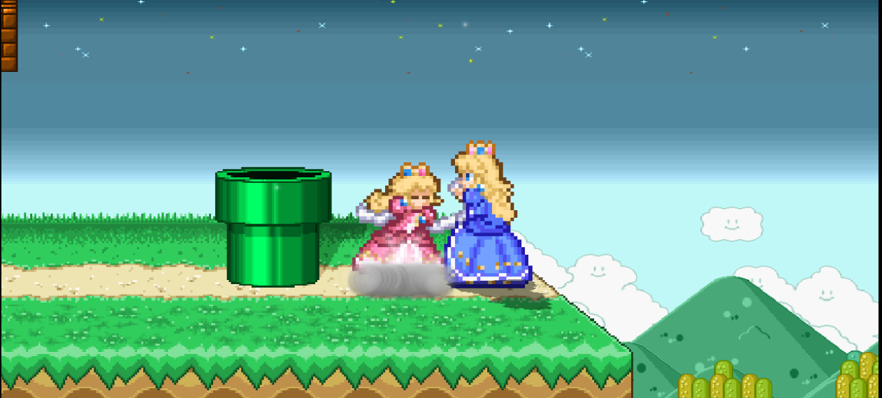 Rosalina over peach [Super Smash Bros. Crusade] [Mods]