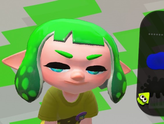 Annie's Pupils + Eyelids For Inkling Girl. [Splatoon 2] [Mods]