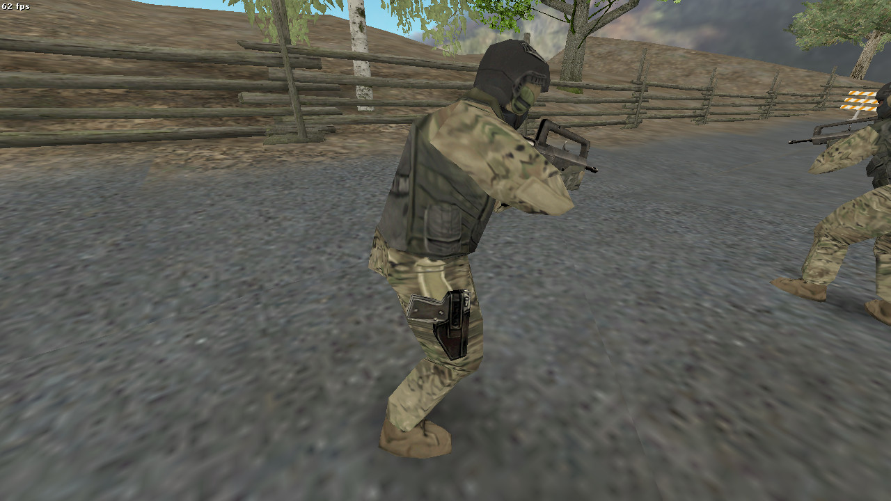 Default Urban with CS:GO SEAL Team 6 skin [Counter-Strike 1.6] [Mods]