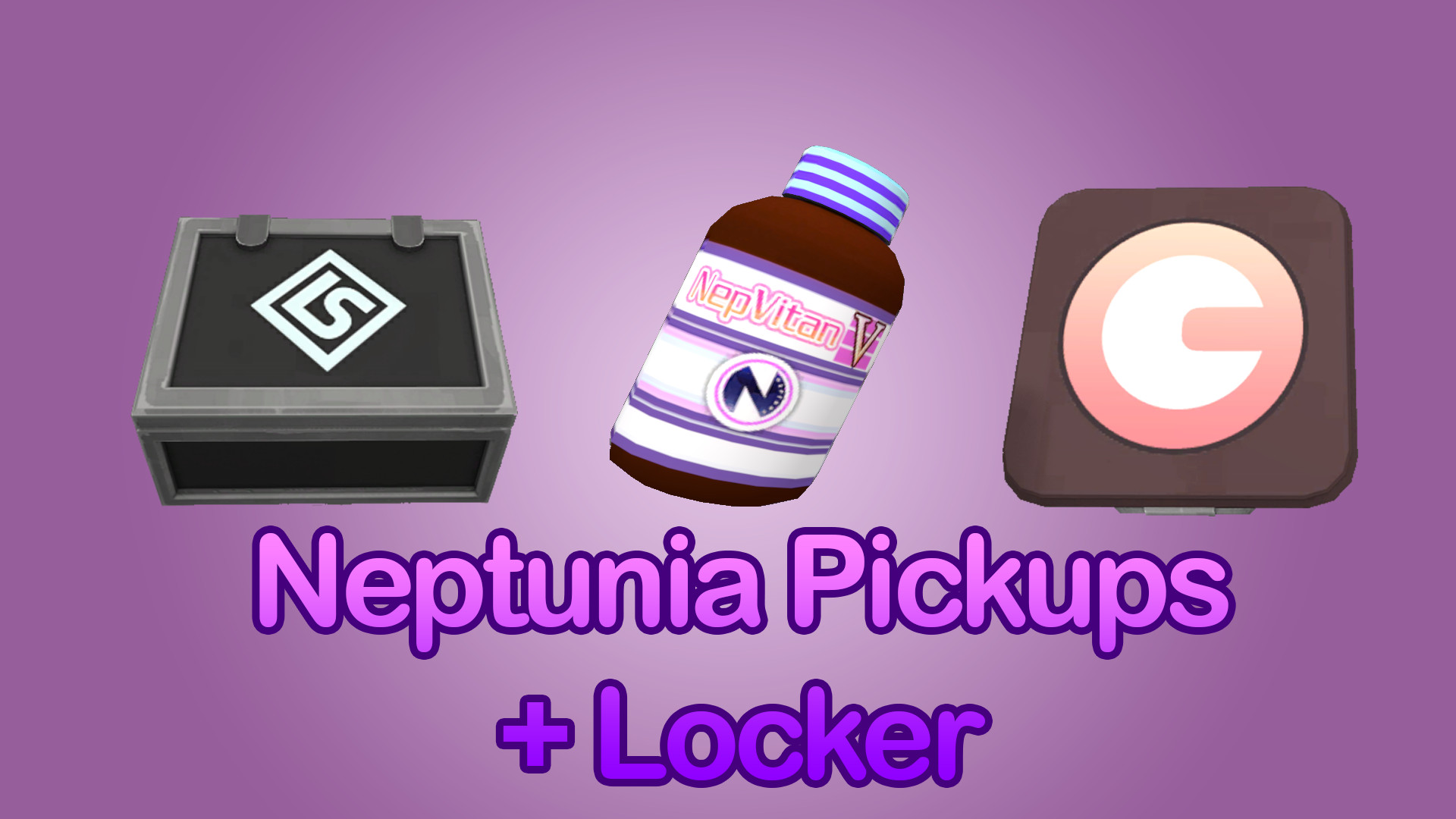 Neptunia Pickups + Locker