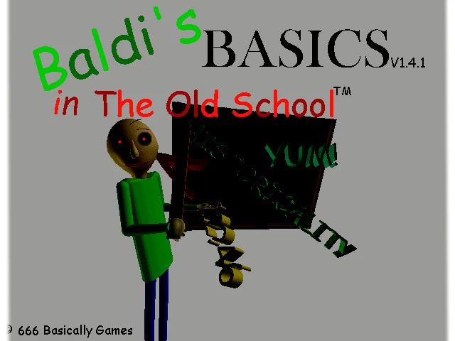 99 - Baldi's Basics V1.4.1Mod 