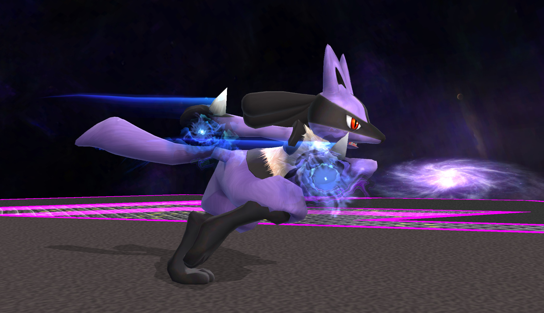 Smash 3 Lucario [Super Smash Bros. Brawl] [Mods]