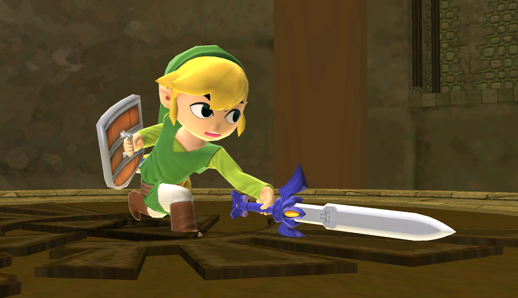 Super Smash Bros Brawl Toon Link