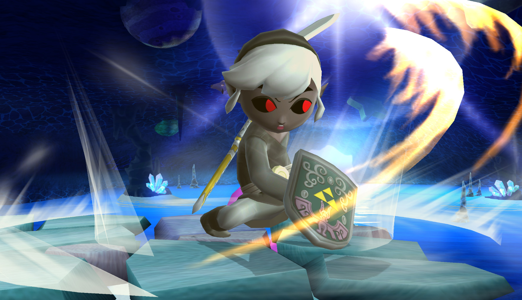 Super Smash Bros Brawl Toon Link