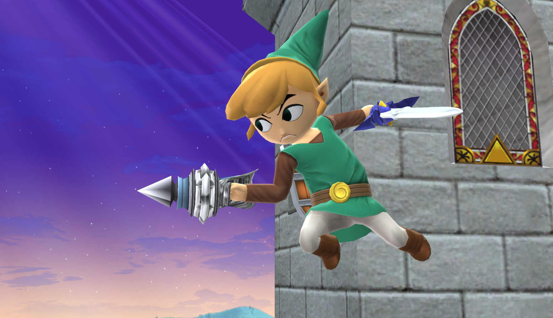 Super Smash Bros Brawl Toon Link