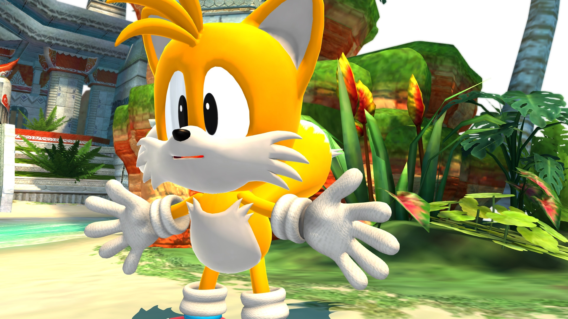 Sonic Generations: Play as Classic Tails 