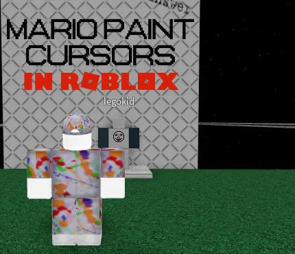 Mario Paint Cursors Roblox Mods - dot cursor roblox