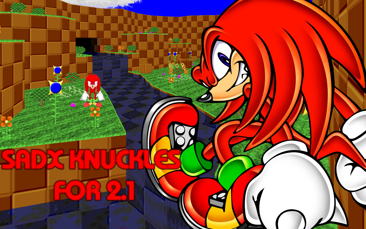 Sadx Knuckles for 2.1 [Sonic Robo Blast 2] [Mods]