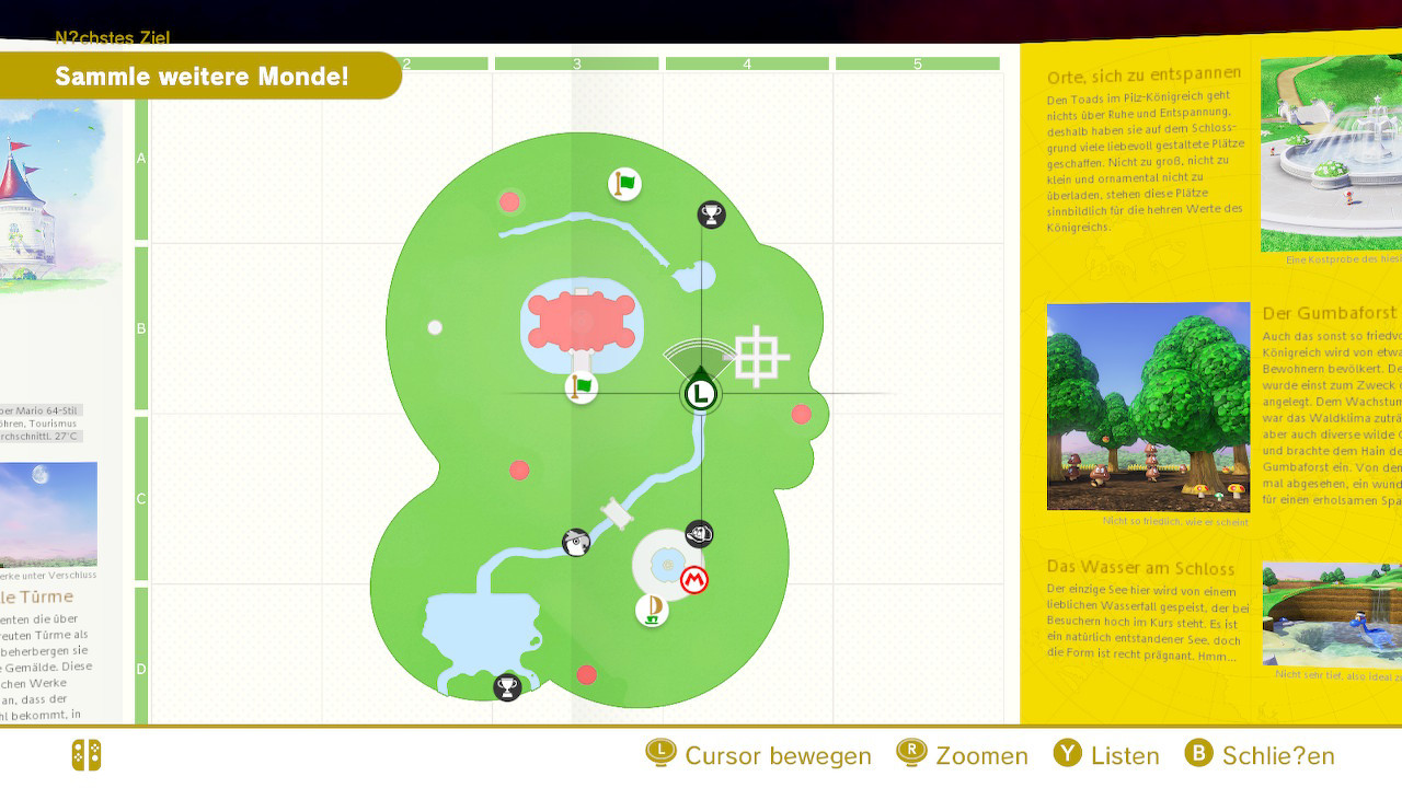 super mario odyssey world map