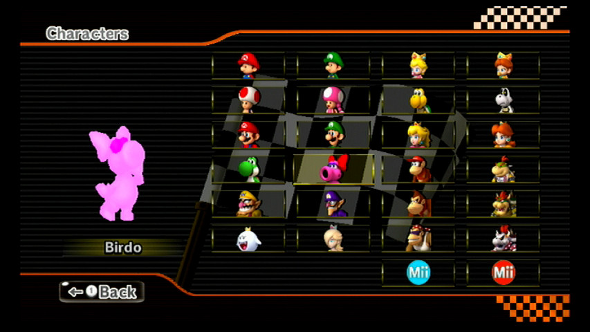 Silhouette Css Mario Kart Wii Mods