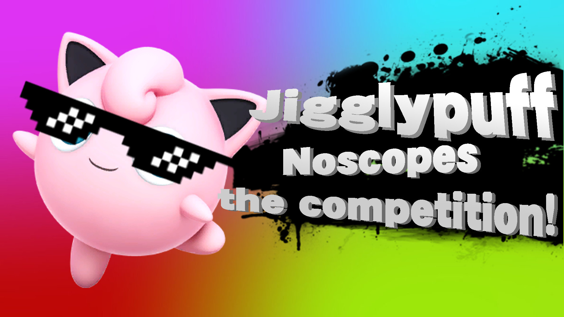 Mlg Jigglypuff Fixed Eyes Is Just A Model Nut Super Smash Bros Wii U Mods