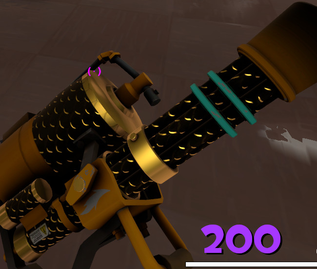 Australium Dragon Slayer Minigun [Team Fortress 2] [Mods]