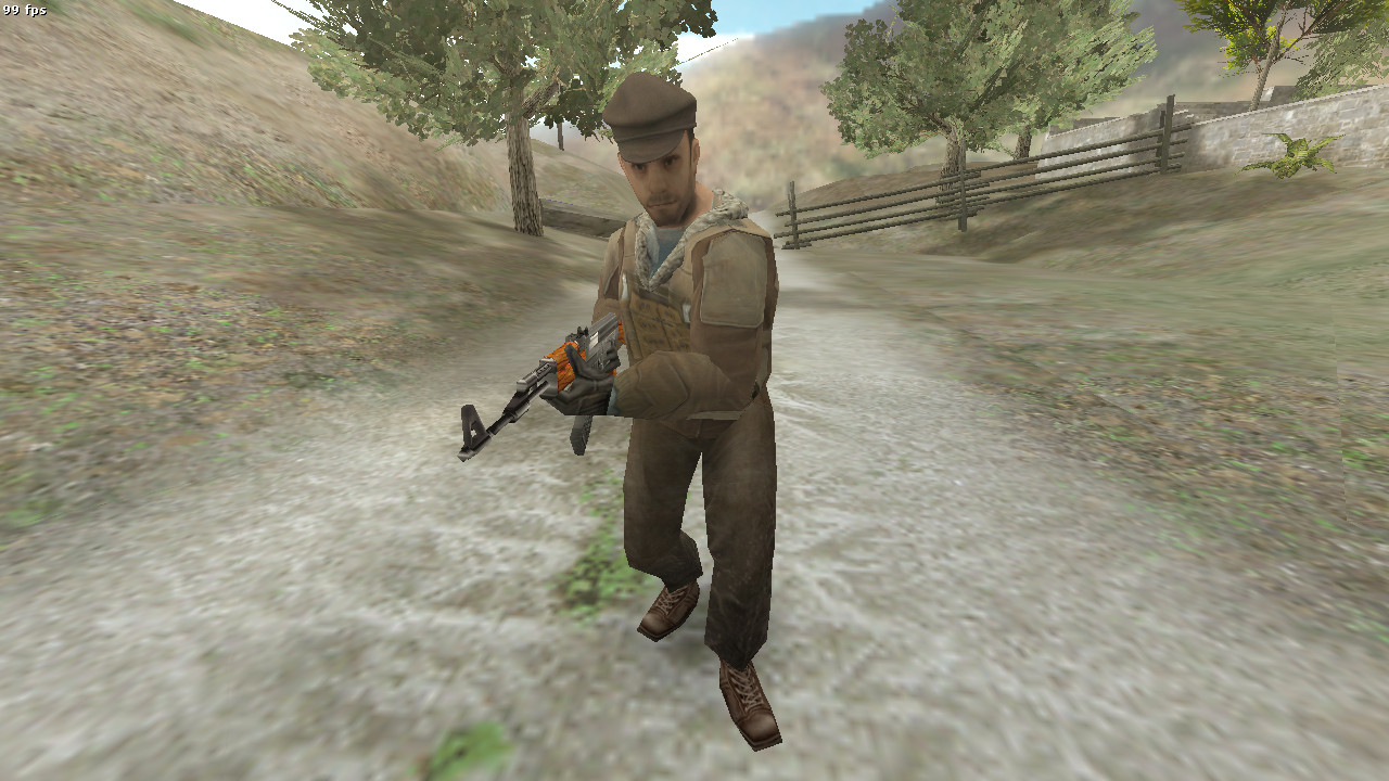 Default Guerilla with CS:GO Balkans skin Mod for Counter-Strike 1.6 ...